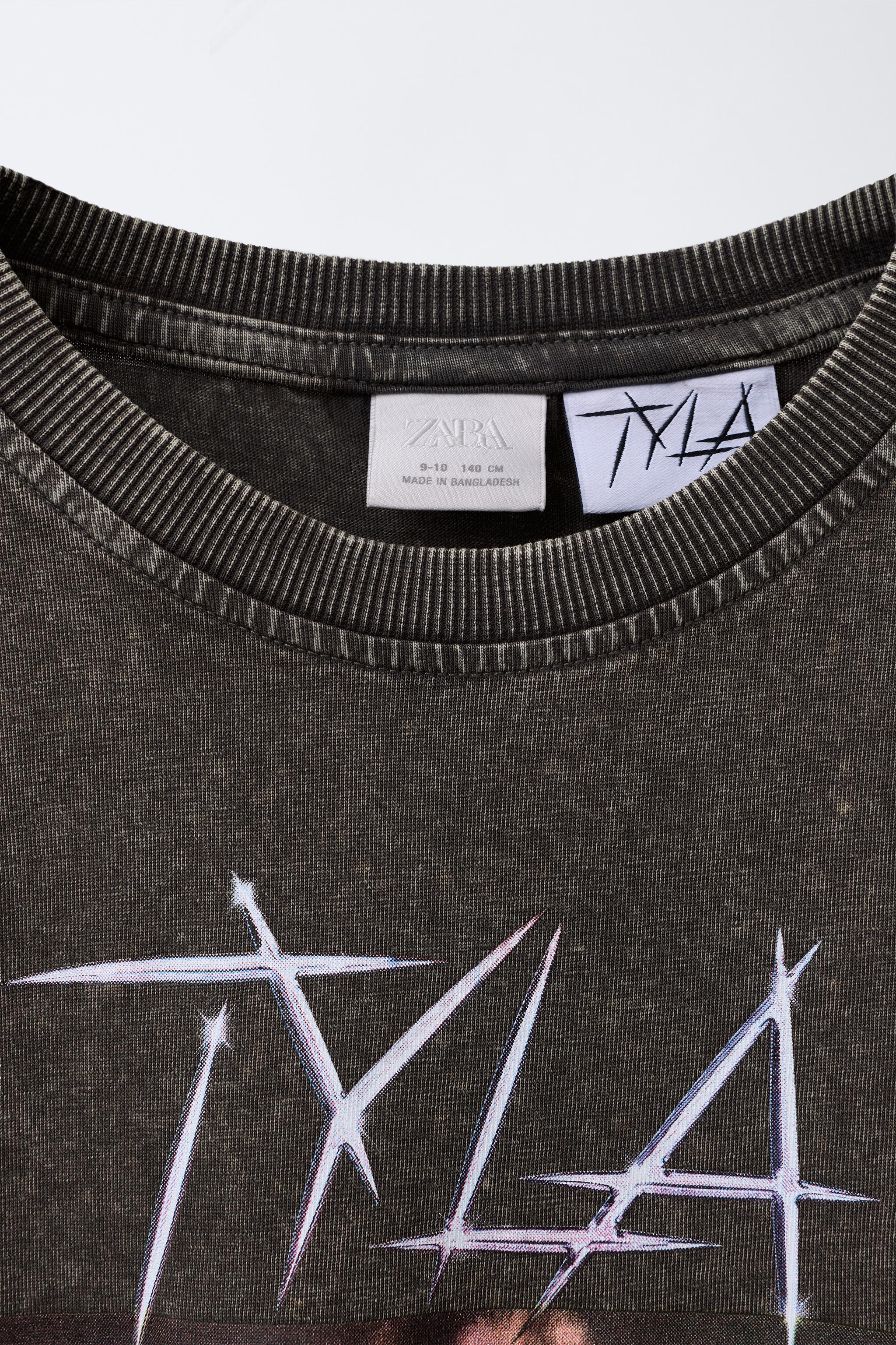 TYLA © WASHED EFFECT T-SHIRT